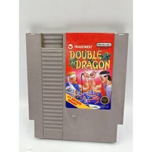 Double Dragon (Nintendo Entertainment System, NES 1988) Video Game - Vintage
